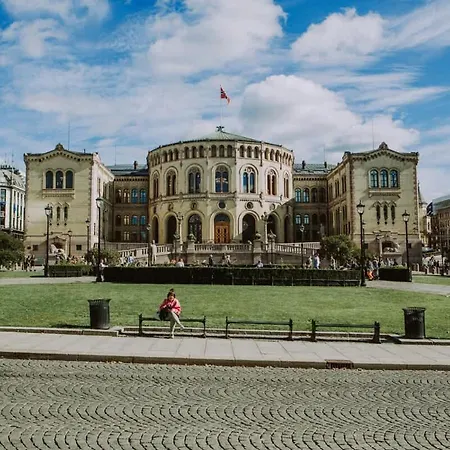 Sjarmerende Med Parkering I Sentrum Apartmán *